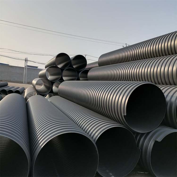 郑州hdpe双平壁钢塑缠绕排水管-报价-阿里巴巴