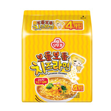 香港代购 韩国进口ottogi不倒翁 辣芝士拉面 方便面111g×4连包