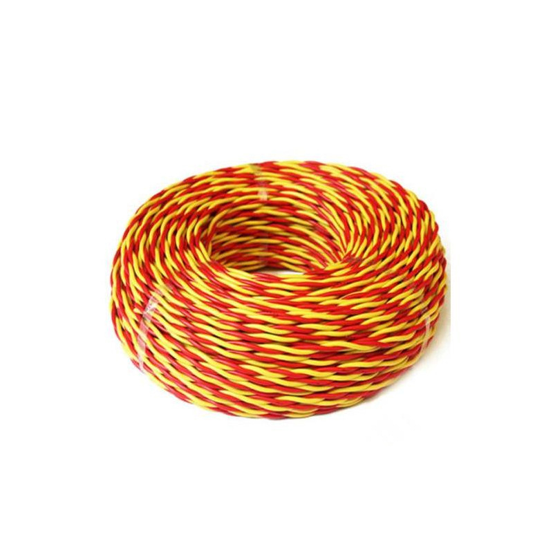 胜宇电线电缆rvs纯铜花线国标0.75 1 1.5 2.5 平方电线双绞线消防