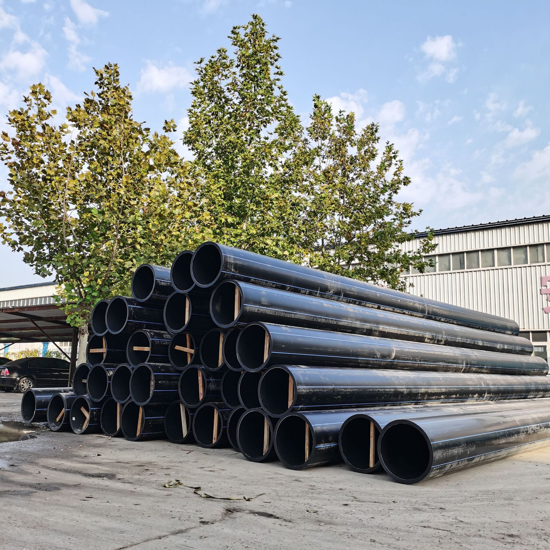 厂家供应大口径pe给水管pe1200 拖拉管 pe1000 800-阿里巴巴