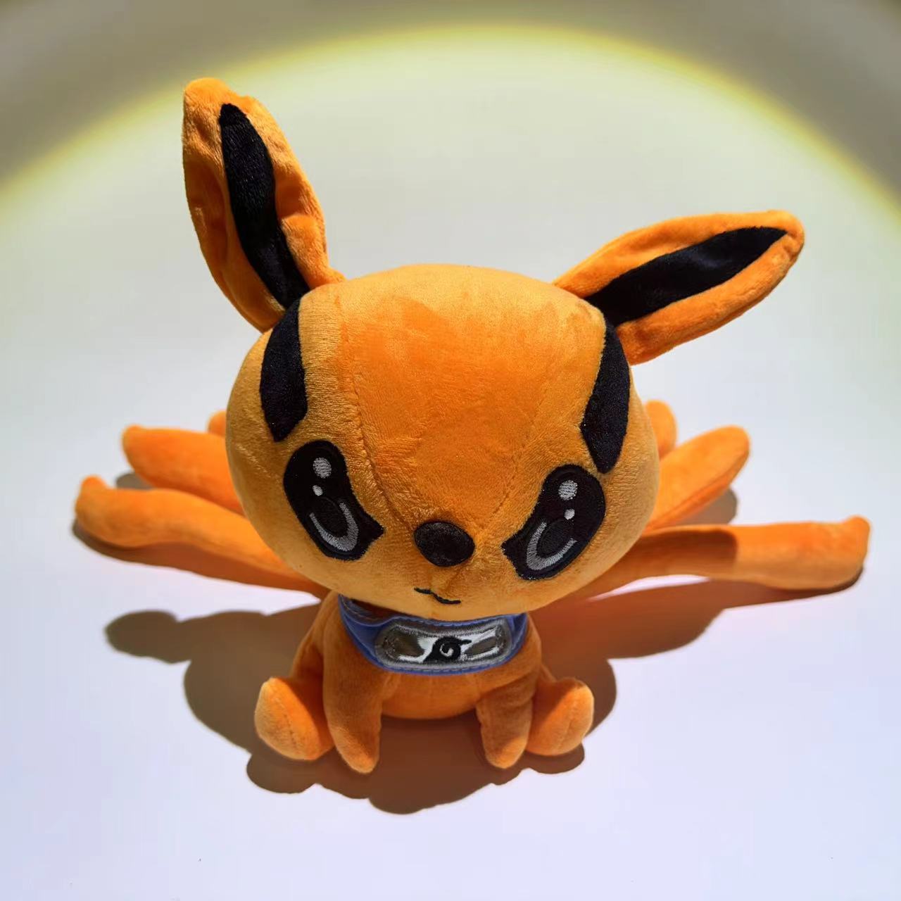 火影忍者动漫九尾狐九喇嘛鸣人外贸男孩礼物毛绒玩具公仔跨境玩偶