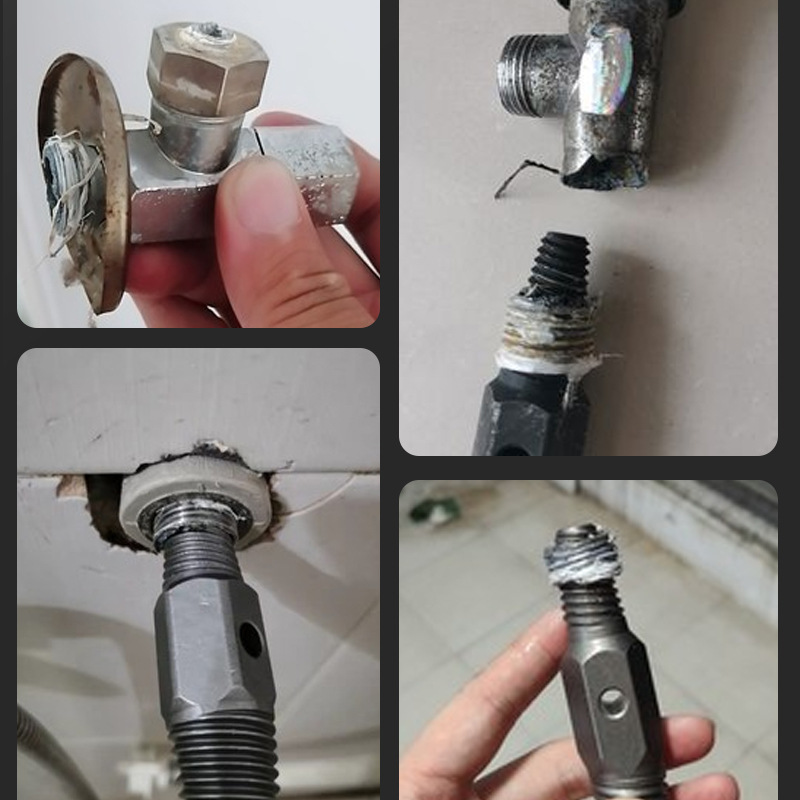 水管断丝取出器双头省力手动拆卸助力杆水龙头三角阀断裂修复工具