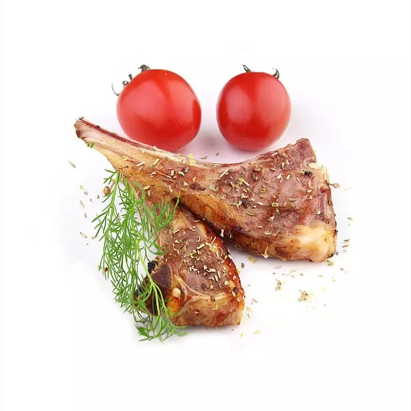 新西兰a级七骨羊排 150g进口羊肉1羔羊排 西餐厅烧烤法式羊扒批发