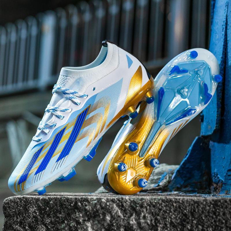 春季新款梅西足球鞋儿童运动鞋世界杯纪念款球鞋-阿里巴巴