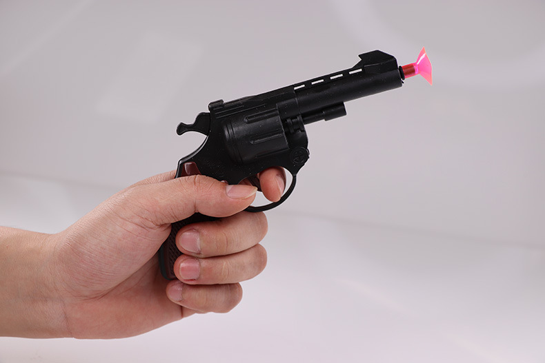 左轮吸盘软弹手枪2把吸板射击玩具摆地摊货广场公园厂家批发外贸