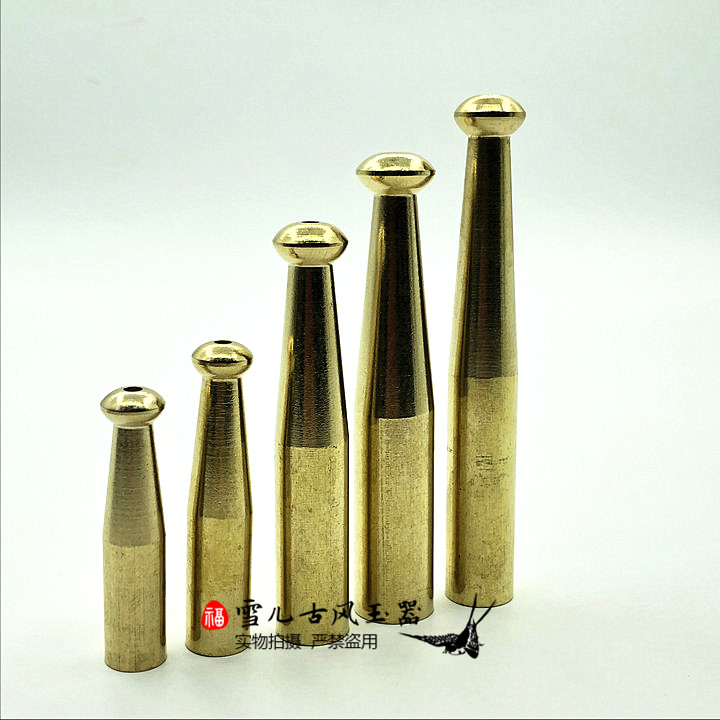 传统老式黄铜烟锅烟嘴叶子烟纸烟用烟锅大小号烟斗烟具旱烟袋配件