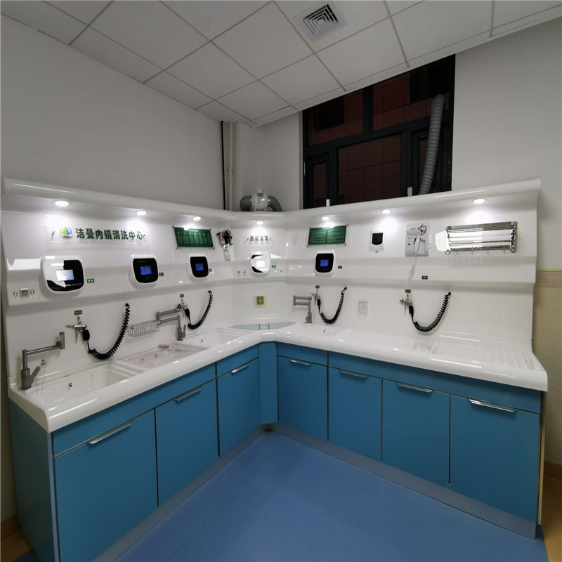 内镜清洗工作站 腹腔镜硬镜胃镜肠镜软式内镜清洗工作台