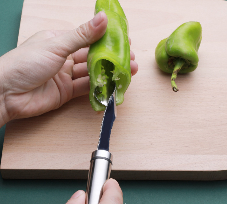 Stainless Steel Pepper Seed Remover