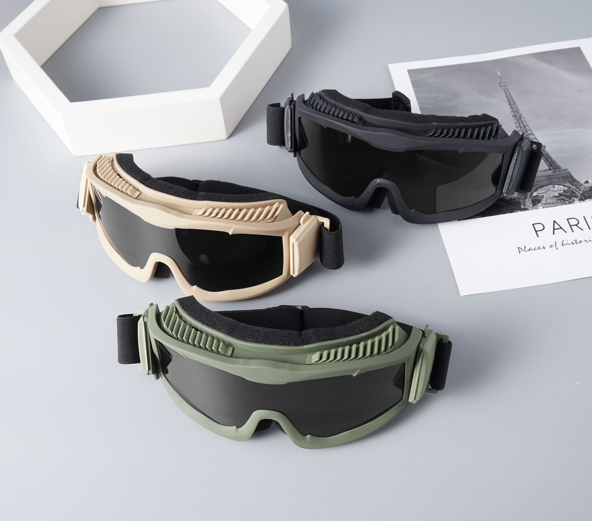 战术眼镜真人cs射击护目镜 防风沙抗冲击运动眼镜军迷特种装备