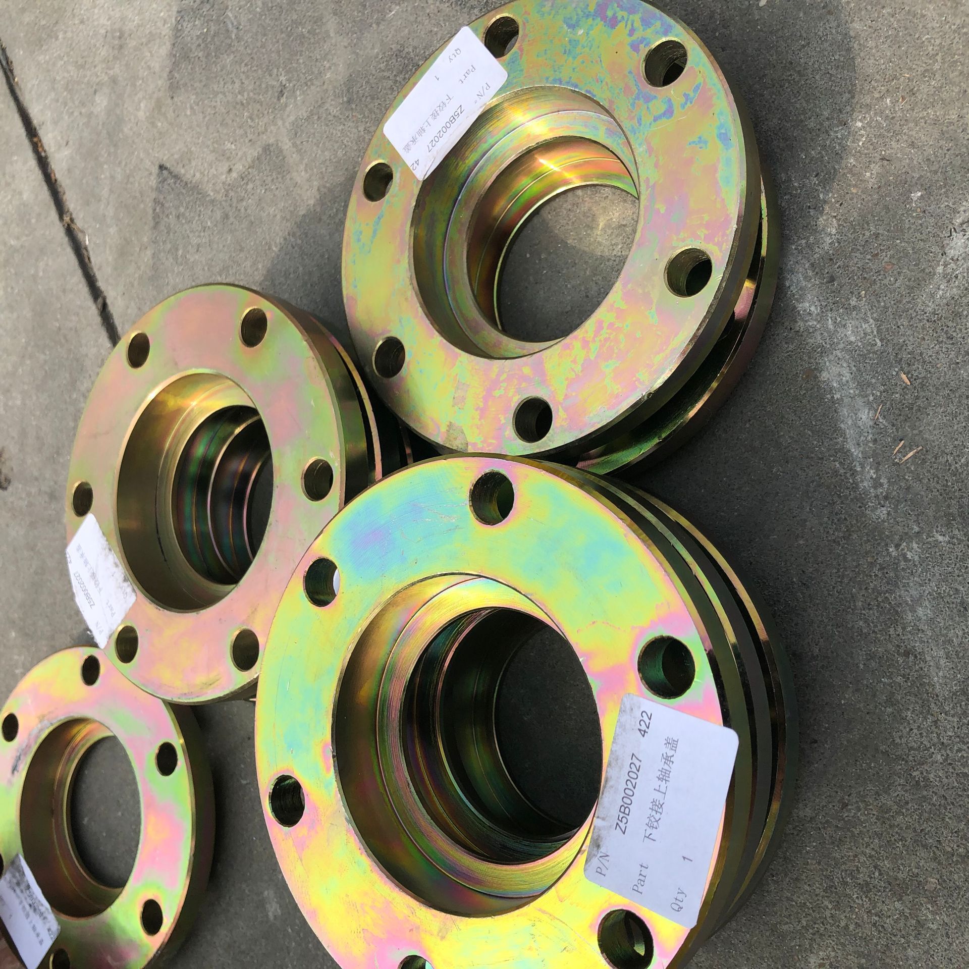 山工650装载机z5b002027下铰接上轴承盖装载机配件