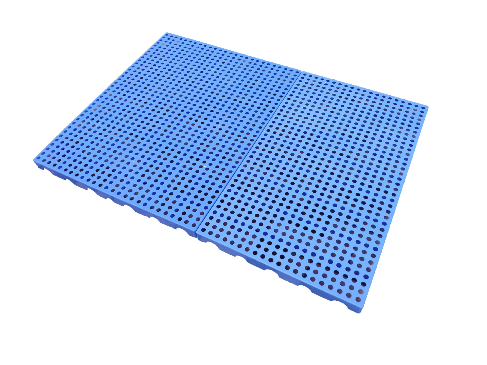 塑料防潮板乔丰地垫1008圆孔可拼接模块化冷库抗低温耐高温隔潮垫