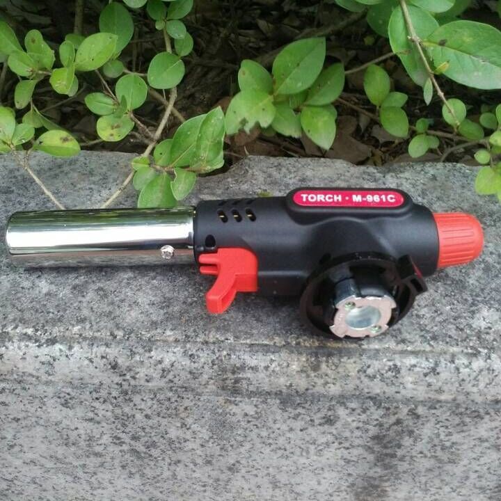 Card Spray Gun Direct Punch Flame Gun Pulse Line Gas Outdoor BBQ Special Welding Gun Inverted Lighter Wholesale