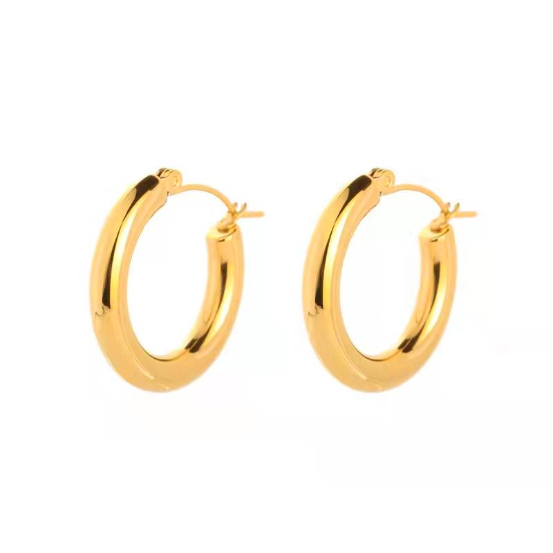 New High-Grade French Style Retro Circle Earring Eardrop Simple Niche Ins Elegant and Personalized Earrings