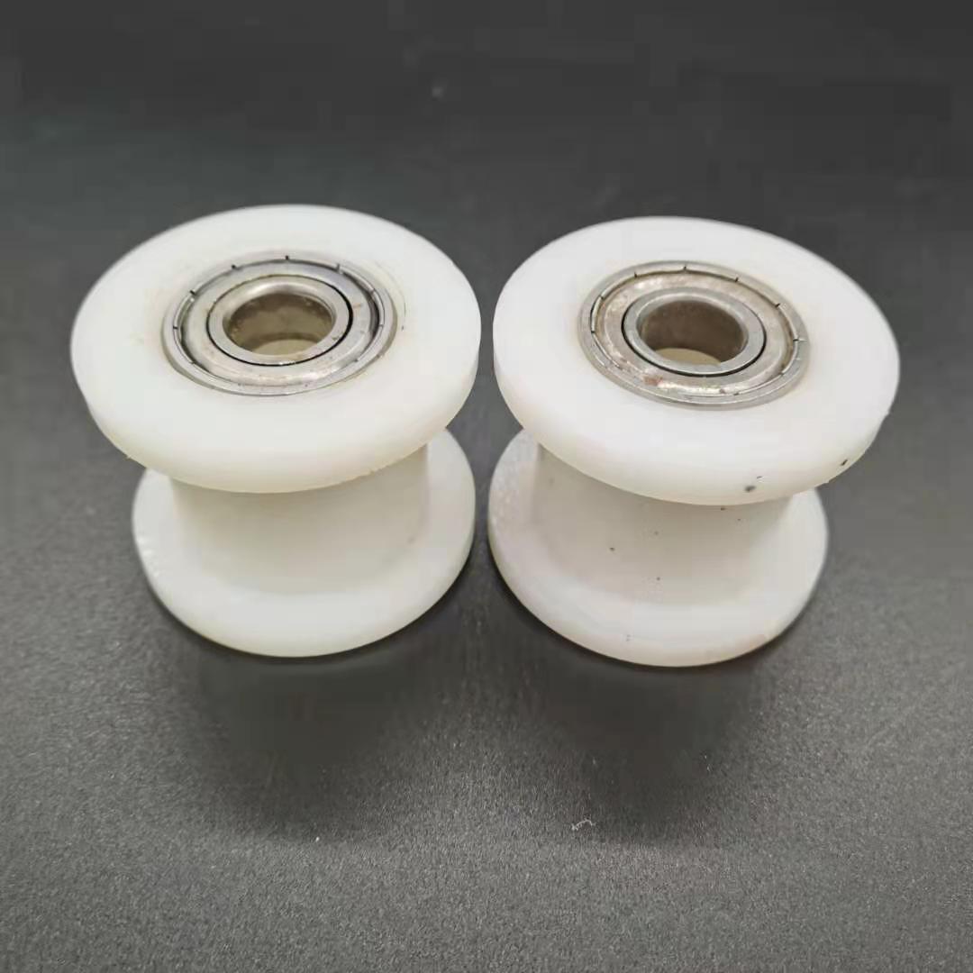 来图加工定制 压带轮尼龙 尼龙皮带轮 尼龙槽轮 压带轮