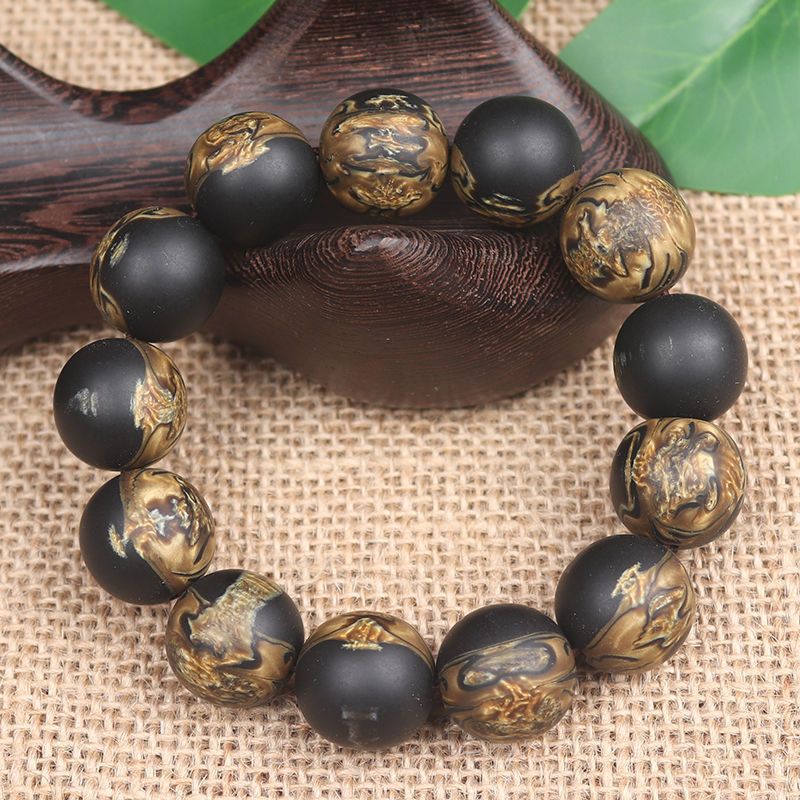 行走香水龙涎香灰琥珀甘甜土质香味圆珠手串男女士民族风佛珠手链