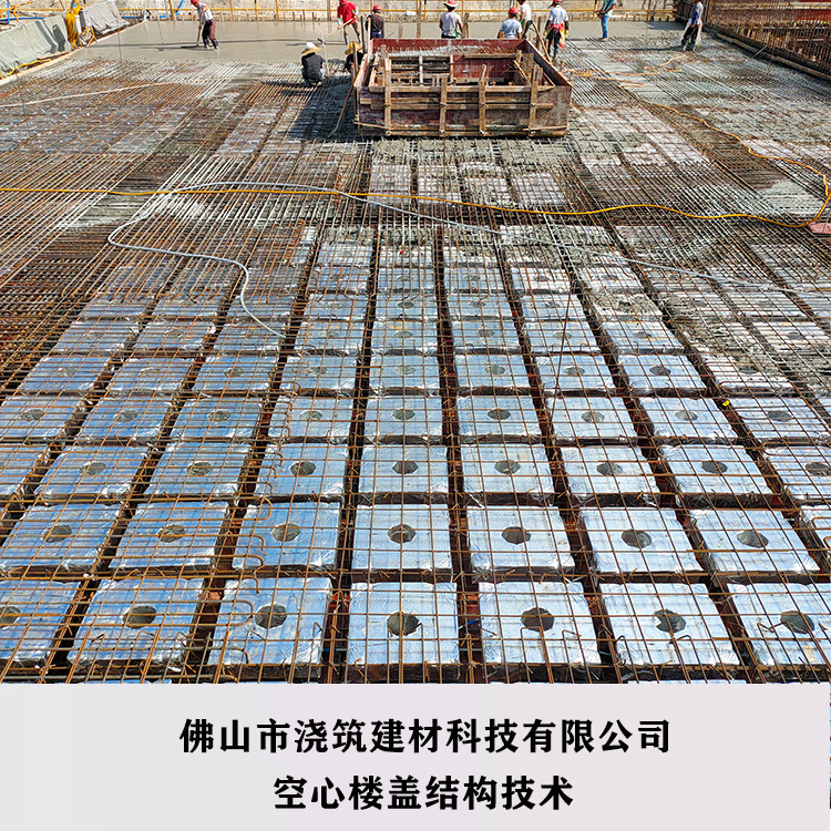 eps泡沫建筑模块 现浇混凝土 空心楼盖芯模 设计优化技术安装