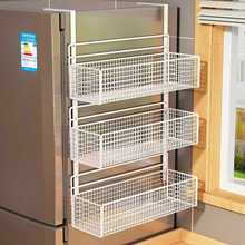 冰箱置物架侧面挂架多层厨房用品多功能储物挂篮杯子杯架收纳