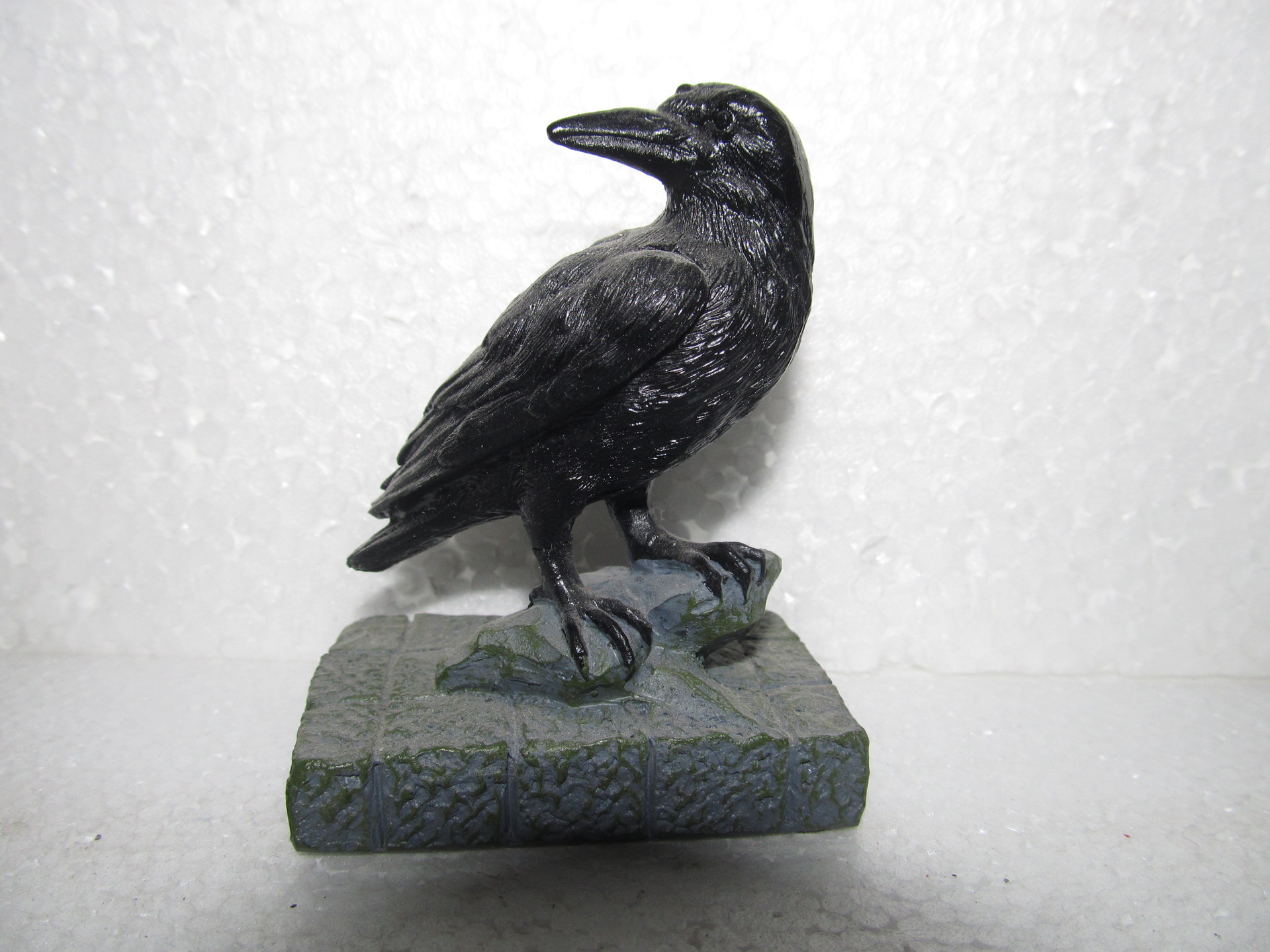 心理沙盘沙具配件箱庭游戏产品动物类乌鸦黑鸟库存0600批发15593