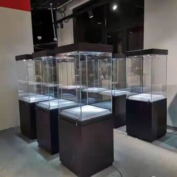 珠宝首饰博物馆文物古董展示柜玻璃柜台陶瓷产品玉器新款展览柜台