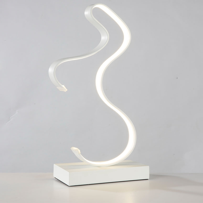 卧室浪漫温馨个性客厅创意台灯led护眼台灯后现代简约异形台灯