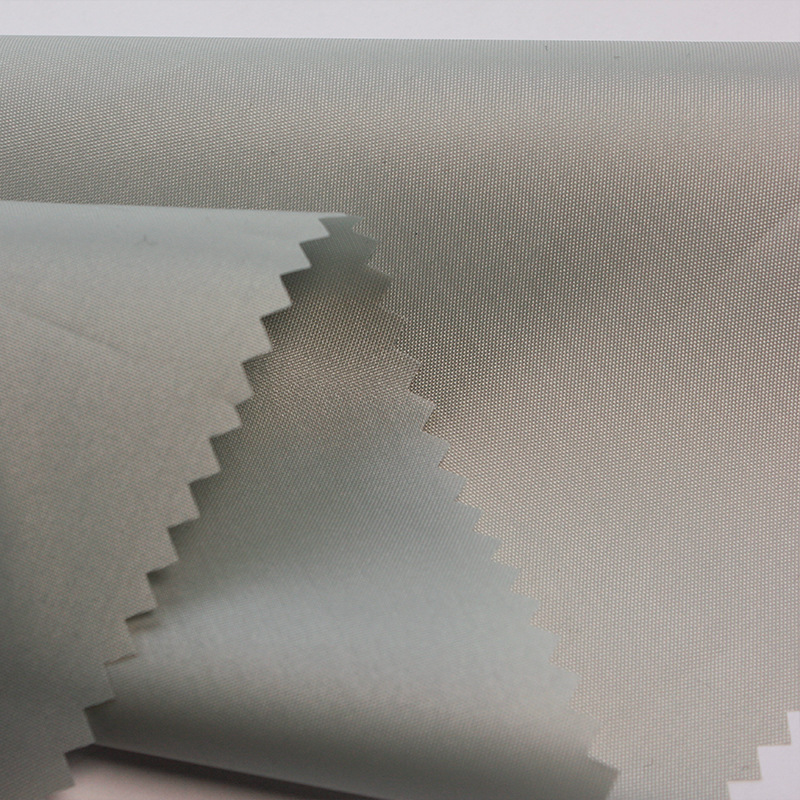 可乐瓶再生回料rpet面料涤纶380斜纹再生面料复合箱包收纳袋手袋