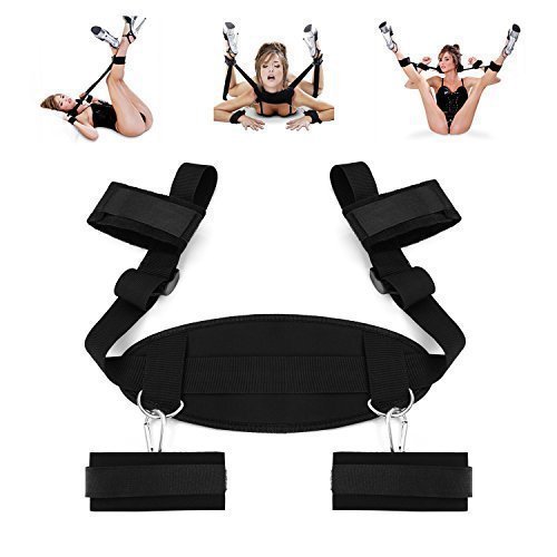 开腿带情趣捆绑束缚用品夫妻玩具简易枕头成人另类皮革女性sm调教