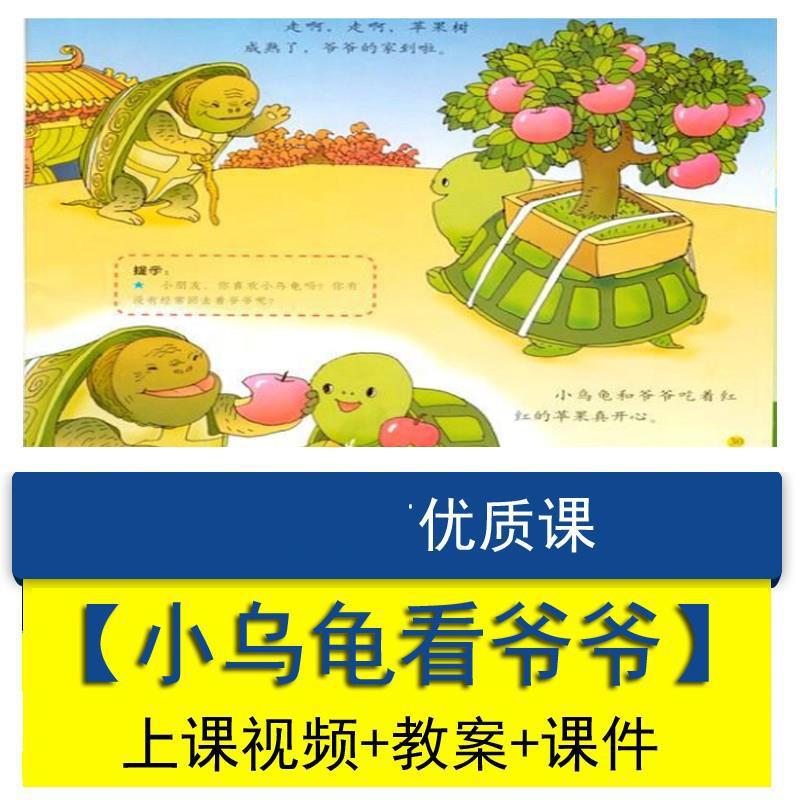 视频爷爷公开课《ppt小班小》教案语言优质乌龟课件看-阿里巴巴