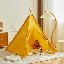 跨境儿童室内印第安帐篷家用户外公主城堡男孩女孩室外玩具游戏屋