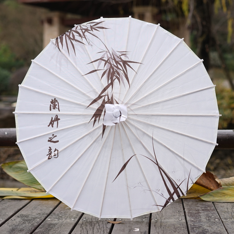 油纸伞古典中国古风女汉服流苏道具舞蹈演出伞旗袍秀古装饰工艺伞