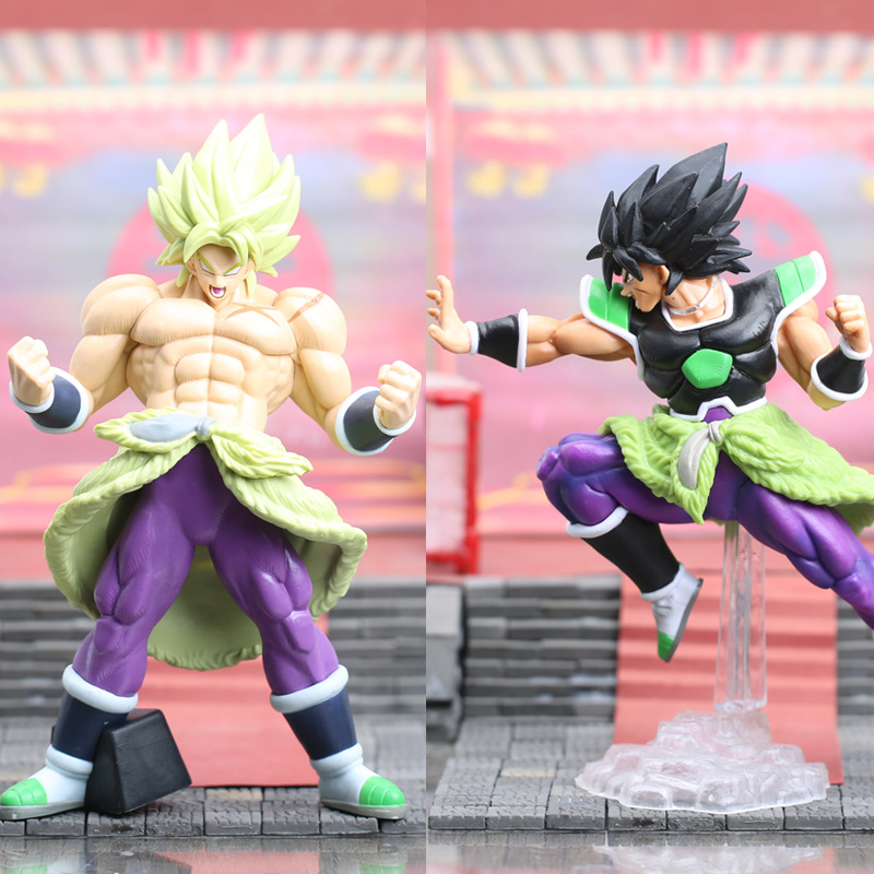 优质版七龙珠特兰克斯超级赛亚人手办模型摆件愤怒布罗利工厂批发