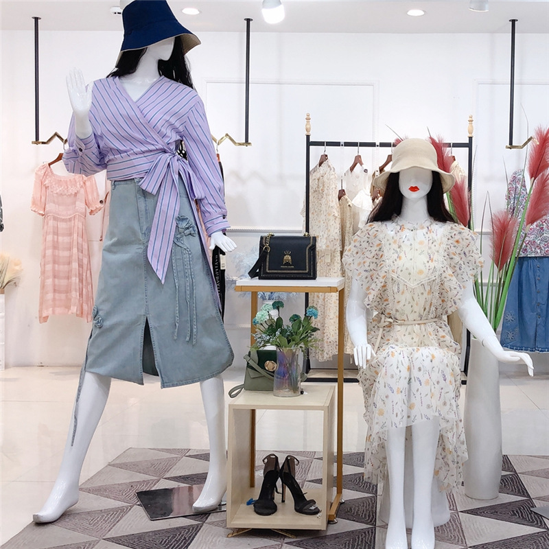 芭依璐夏装撤柜女装尾货批发杭州四季青服装品牌折扣女装尾单清货