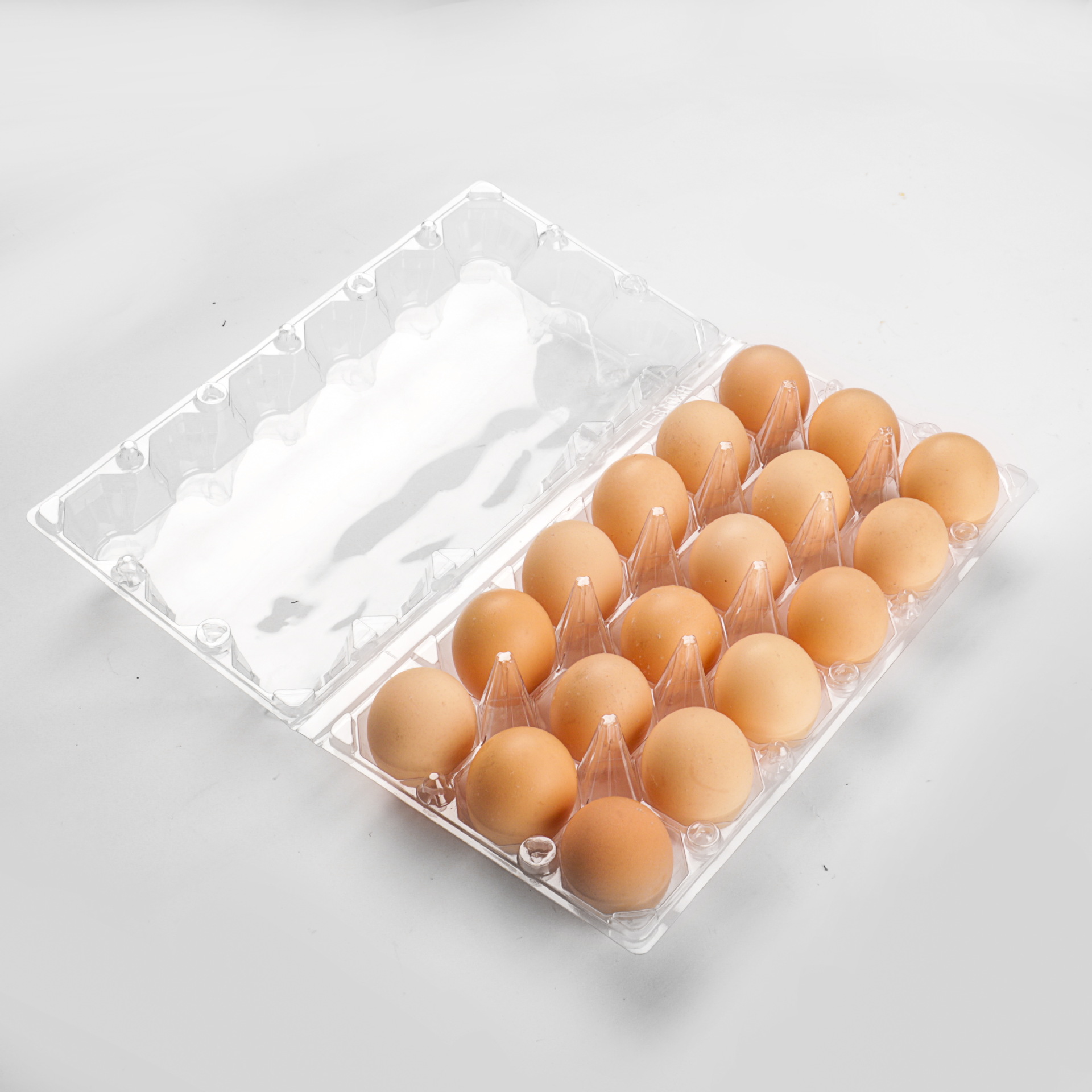 鸡蛋蛋托塑料透明一次性加厚鸡蛋托盘4-30枚装土鸡蛋包装盒批发