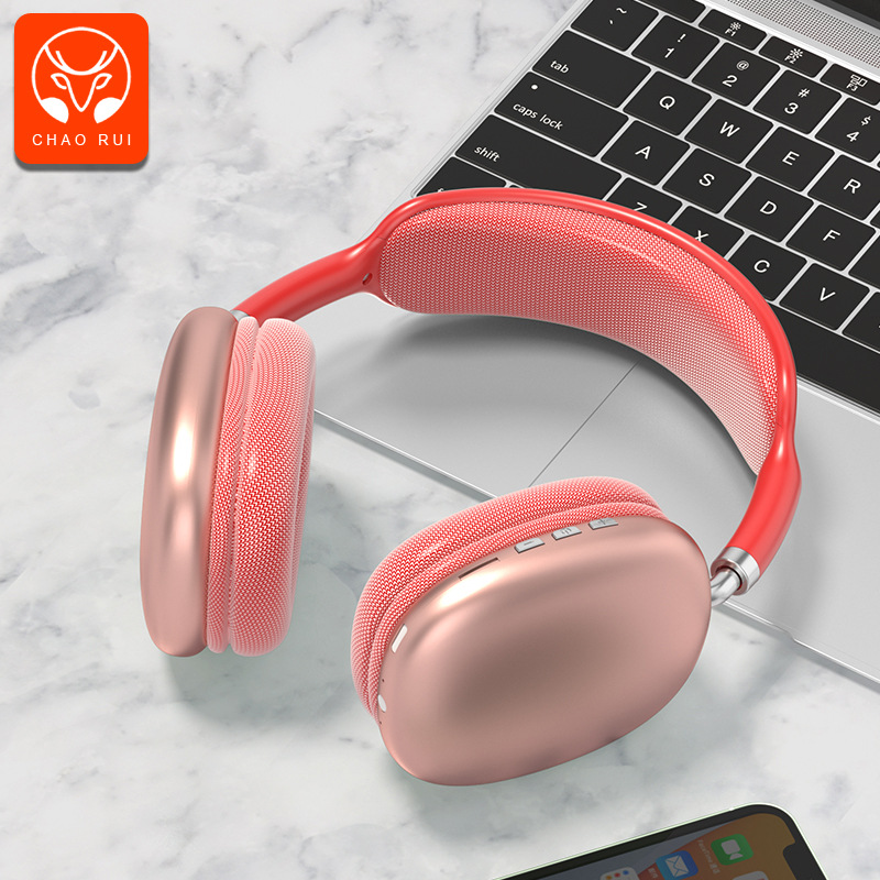 P9 Bluetooth Headphone Head-Mounted 5.3 Over-Ear Wireless Sports Ultra-Long Life Battery for Apple Huawei Oppo