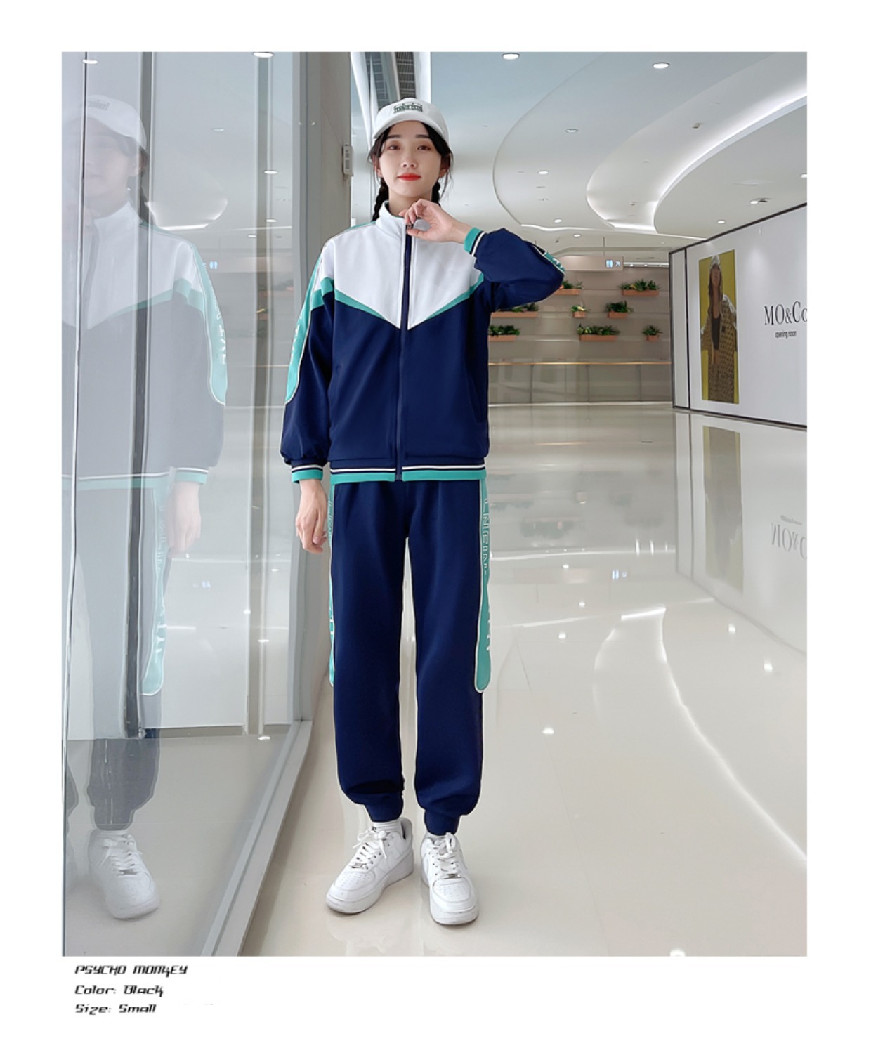 学生校服新款2021年秋季男女学生运动休闲跑步运动服班服