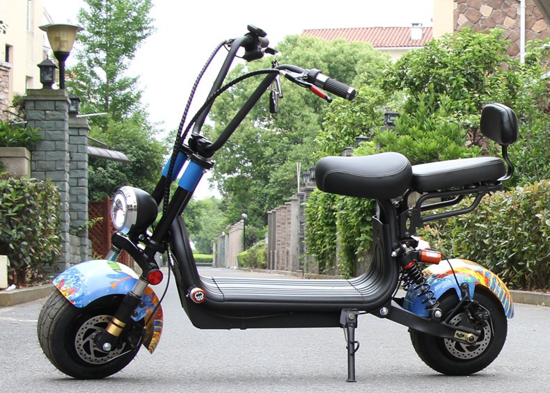 小哈雷电动车代步电动车两轮电动滑板车折叠电动自行车电瓶车批发