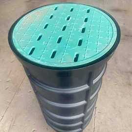 塑料检查井雨水城市雨水渗透井收水口溢流口方形圆形集水井