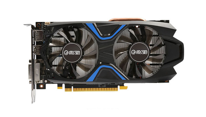 适用于全新 影驰gtx 1050大将黑将 1050ti 骁将v4虎将显卡风扇