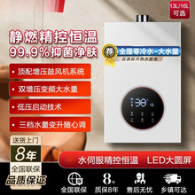 燃气热水器变频恒温增压防冻零冷水强排式平衡式家用批发
