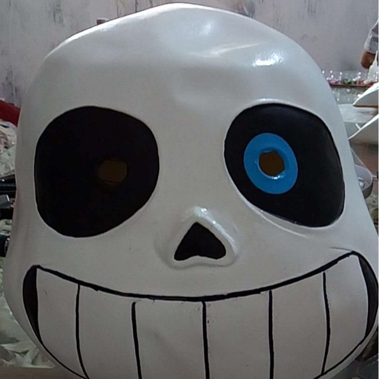 传说之下san面具 undertale sans 游戏面具cosplay面具mask头套盔