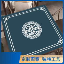 麻将桌桌布垫子加厚消音手搓麻将桌垫正方形四方桌布扑克垫子