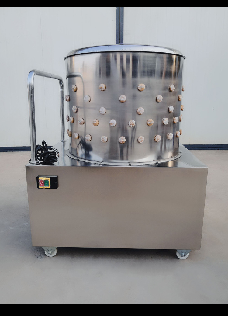 家禽七辊脱毛机 鸡鸭打毛机 鸡鸭烫脱一体机经济实用脱毛干净