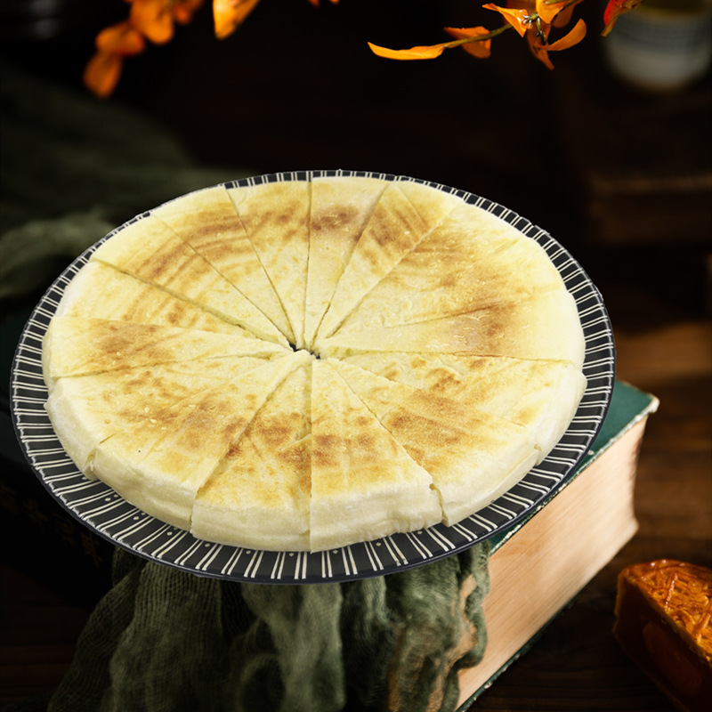 湖北特产严老头火烧馍农家老面饼土灶大饼 2kg/5片早餐半成品食材