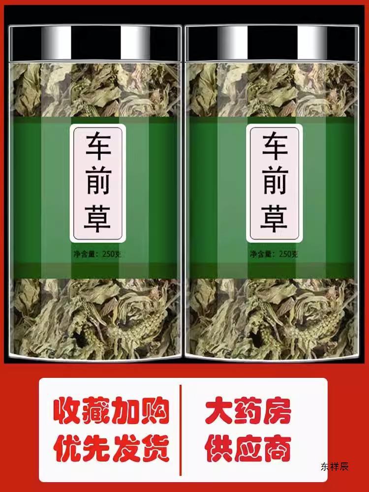 车前草500g克材官方旗舰店袋泡茶野生新鲜猫爪草车钱草泡茶水