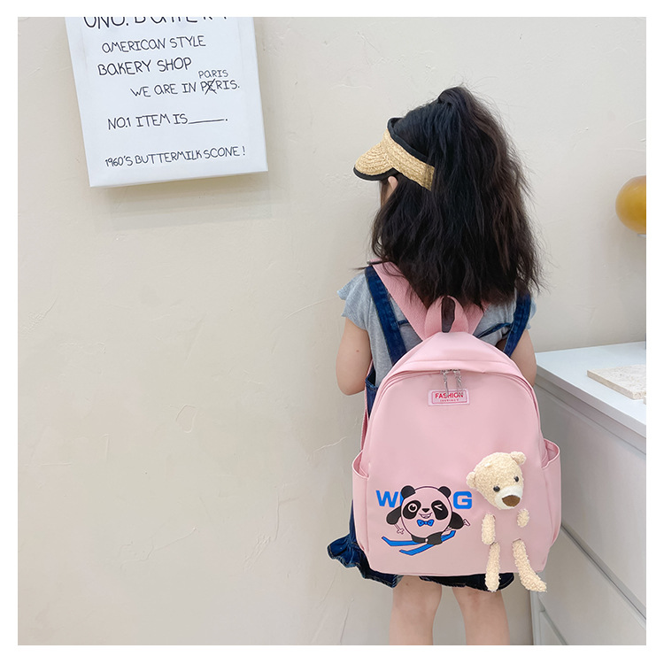 Korean Style Children's Backpack 2022 Summer New Kindergarten Gift Schoolbag Cross-Border Fashion Children's Backpack Wholesale