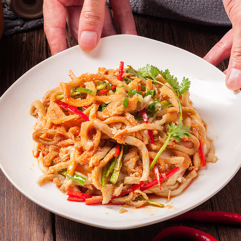 风味羊肚丝150g 酒店半成品特色菜湘菜小炒羊杂袋装干锅火锅食材