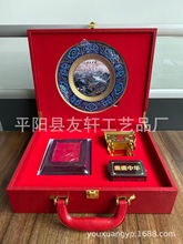 鼎盛中华摆件 金鼎摆件 鼎盛中华镀金工艺品 直播品 会销礼品新款