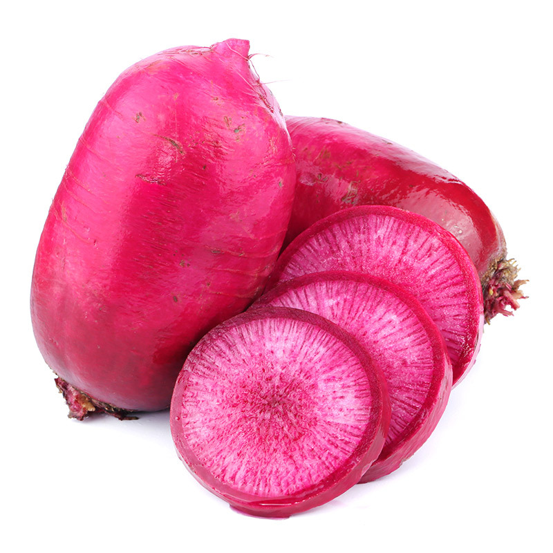 紫美人水果萝卜 新鲜脆甜水果型凤梨萝卜蔬菜潍坊沙窝红萝卜代发