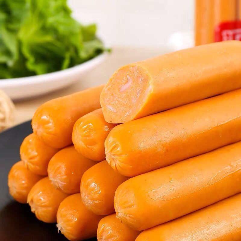 火腿肠脆骨烤肠奥尔良味脆骨肠20-50根热狗肠油炸台湾烤香肠批发