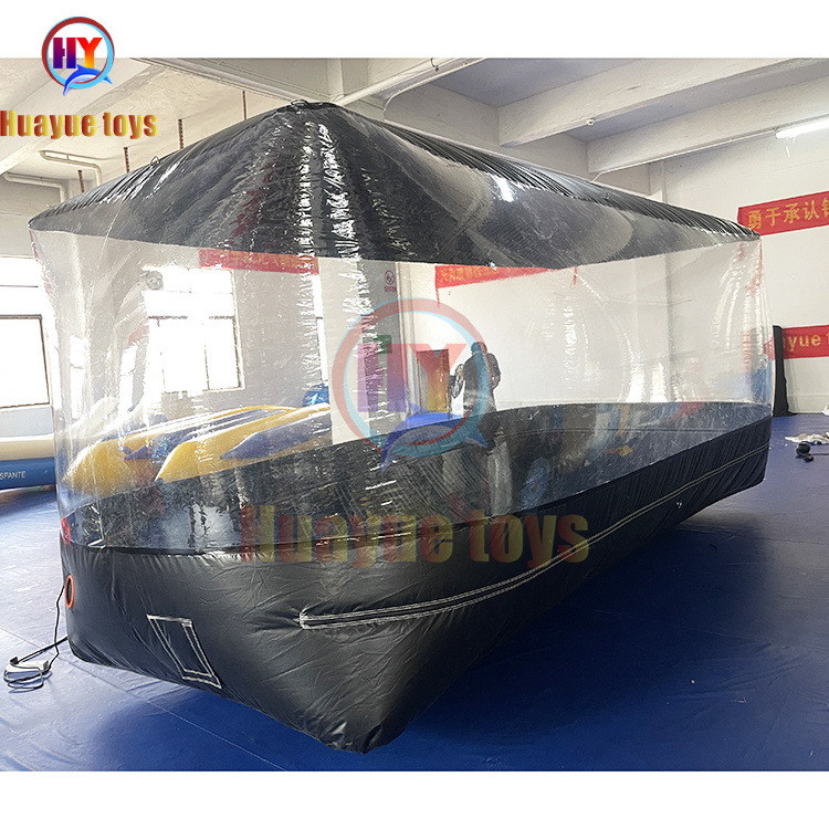 Inflatable Mobile Garage Sunshade Parking Cover Exhibition Transparent Tent Car Beauty Spray Room Dust-Free Building-Free