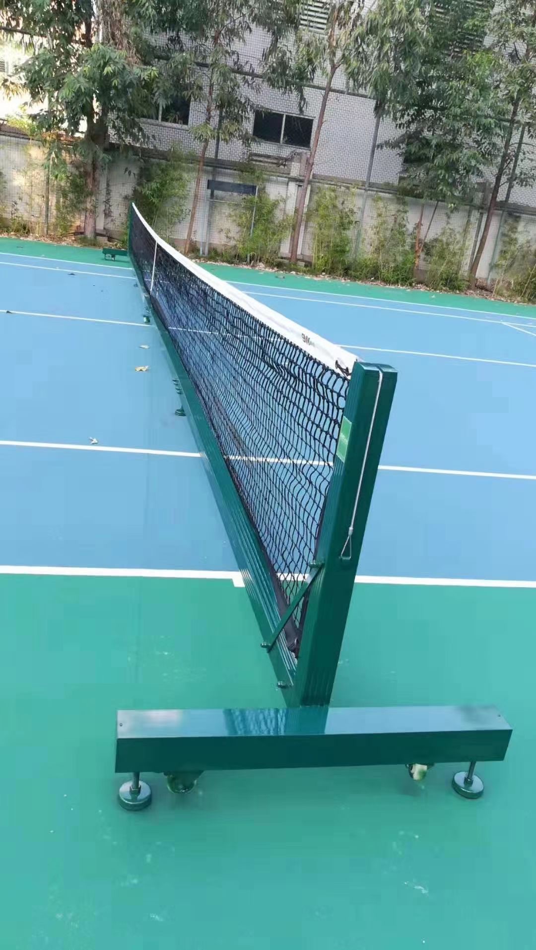 铝合金全移动式网球柱网球网比赛型球场户外运动员休息坐椅子带棚